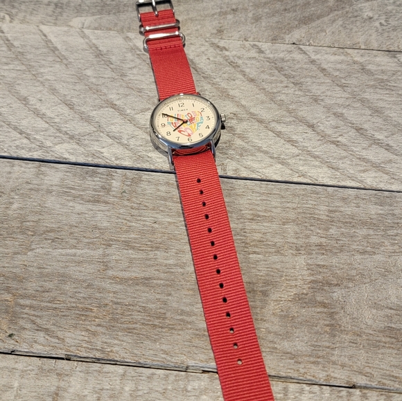 Timex TW2V29900JR Weekender Coca-Cola 1971 Unity Indiglo Watch - Picture 7 of 8